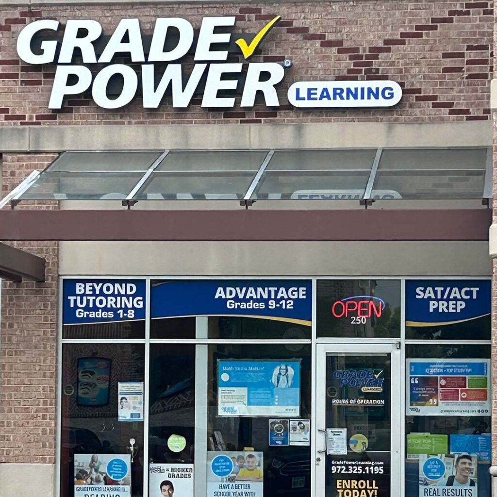 Gradepower Learning Frisco West Entrance